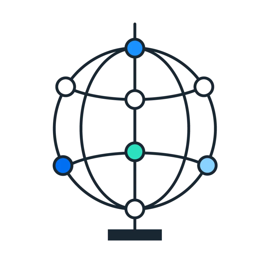 Globe pictogram