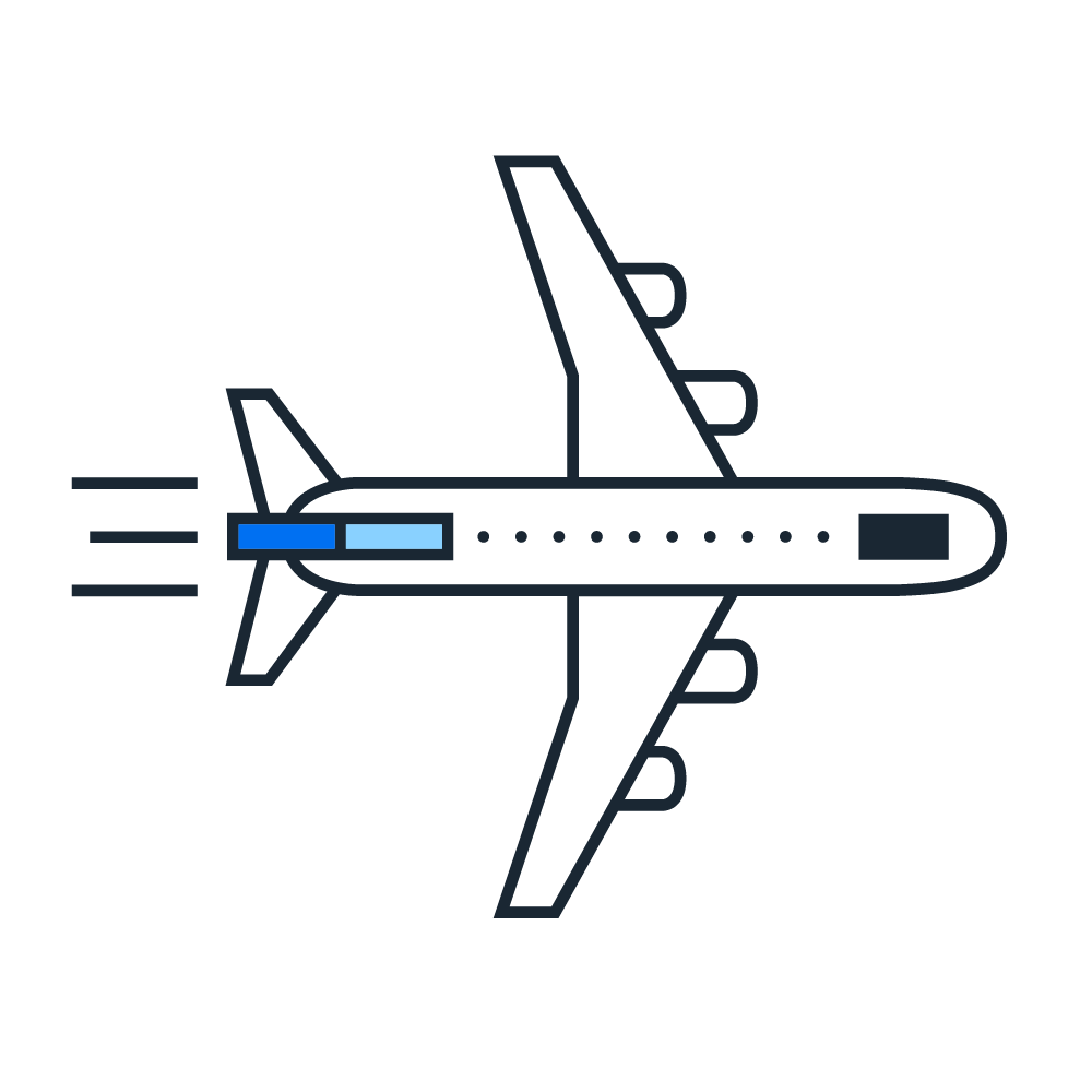 Airplane pictogram