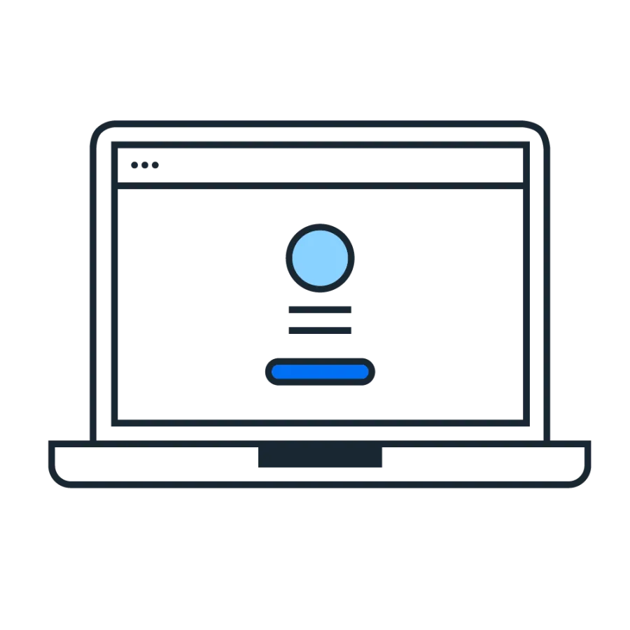 Laptop pictogram