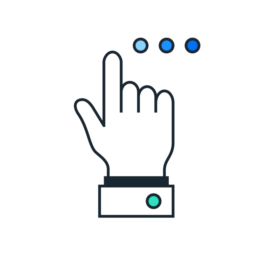 Sign language pictogram